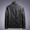 Men's Trendy Leather Jacket - Comfortable, Handsome, Korean Style, Plus Size, Spring & Autumn Wear