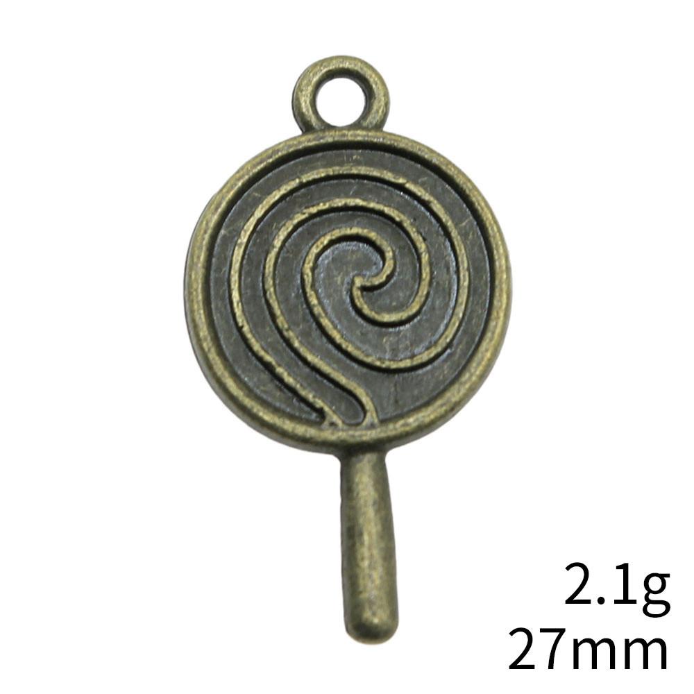 New Year's Day Charms Bulk Birthday Cake Chocolate Charms Pendant Ornaments For Home Pendants For Bracelets