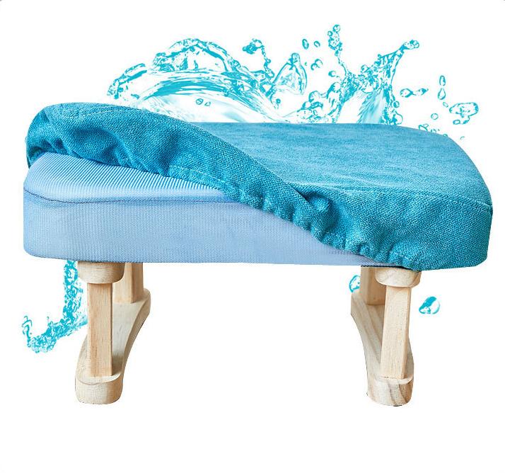 Creative Low Stool Household Small Stool Solid Wood Cloth Stool Living Room Simple Sofa Footstool Adult Bench Shoe Stool Stools