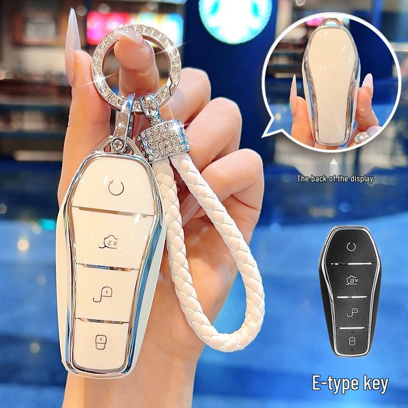 BYD Dolphin & Model Key Cover for Han, Qin Plus DMI, Song L, Kou Pro, Yuan, Tang, Seagull EV, Destroyer 05, Seal 06