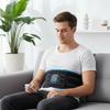 Ems Abdominal Toning Belt Electric Muscle Stimulation Muscle Toner Portable Fitness Massager Waist Trainer Body Slimming Shaping