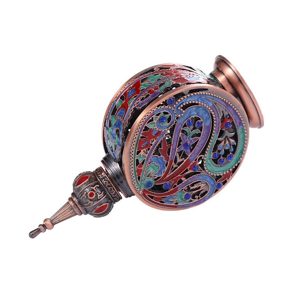 Metall Antik Naher Osten Hochzeit Arabischer Stil Mini Nachfüllbare Flaschen Tropfflaschen Ätherische Öle Flasche Flasche