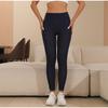 Damen Leggings aus Lammfleece, nahtlos, hohe Taille, Thermo-Winter, warme, reine Farbe, weibliche Freizeithose