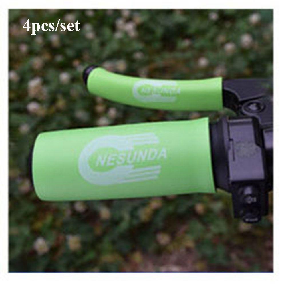 4pcs/set 5 Colors Horn Cover Sponge Handlebar Cover New Electric Bike Gloves  Motorcycle Accessories