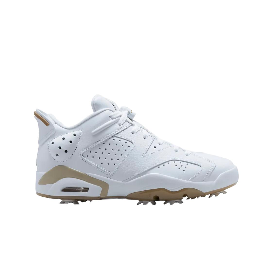

Мужские кроссовки Jordan 6 Retro Low Golf белые хаки DV1376-100