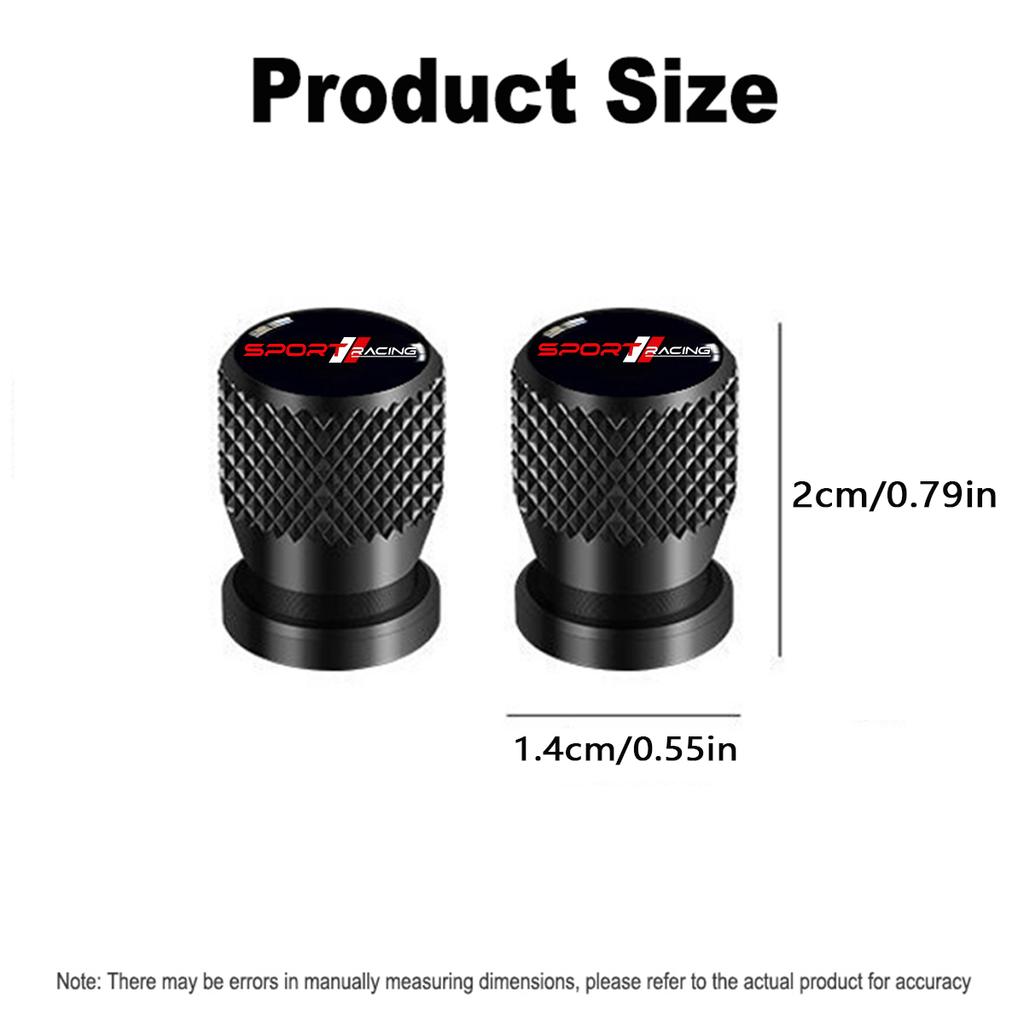 4pcs Car Wheel Tire Air Valve Stem Caps Aluminum Alloy Cap For Toyota for Yaris for Camry for Tacoma for RAV4 for Corolla VE4