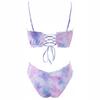 Women’s Bandeau Bikini Set with Brief Bottoms – Removable Pads, UV-Resistant, Quick-Dry Two-Piece Swimsuit for Beach & Pool