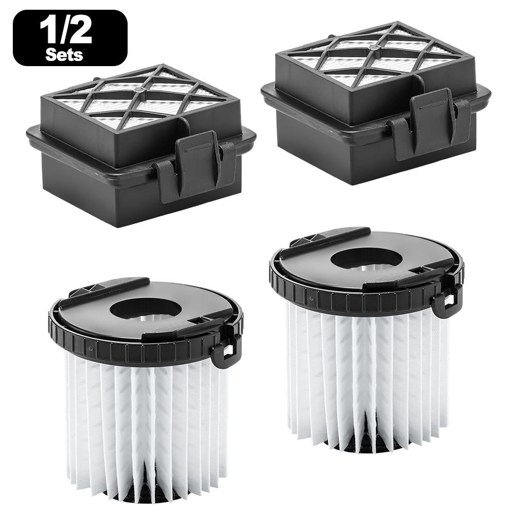 Ersatzfilter-Set für Kärcher für VC 5, für VC 5 Akku, für VC 5 Premium Staubsauger mit Long-Life- und HEPA-Filtern