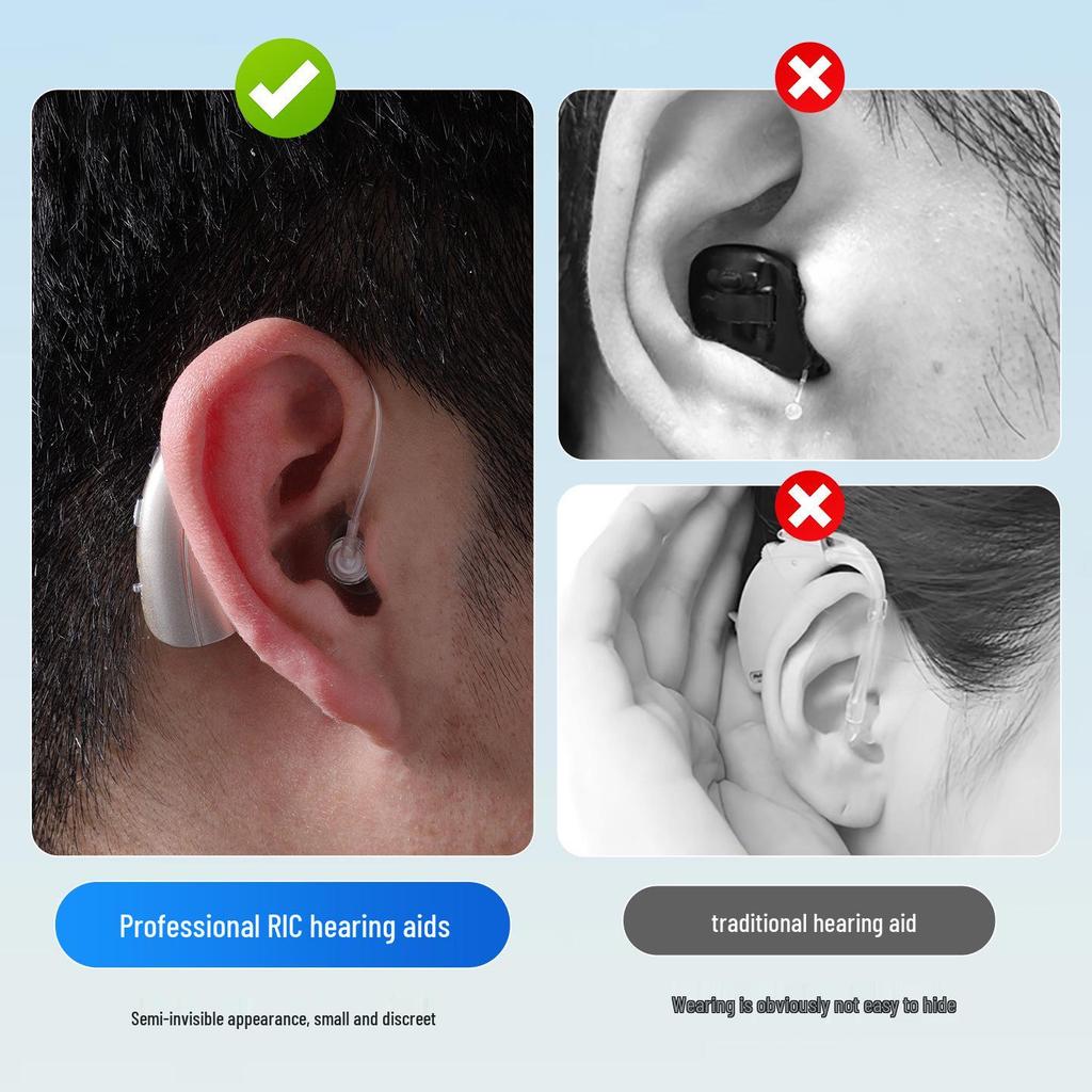 Elderly Hearing Aid VHP-1301: Genuine Sound Amplifier & Assistive Device