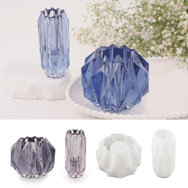 Sturdy Stylish Silicone Candle Mold Accessory for Crafting Practical Vases and Storage Containers Special Gifts Giving