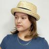Pork Pie Straw Roll Free Size Number [Basic Quench] Hat, Anti-Steaming, Straw, Antibacterial, Deodorizing, Men's, Women's, (JP, Size, 58.0 Cm, 60.0