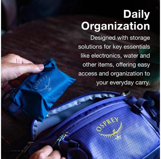 Рюкзак Osprey Transporter Waist Bauchtasche schwarz