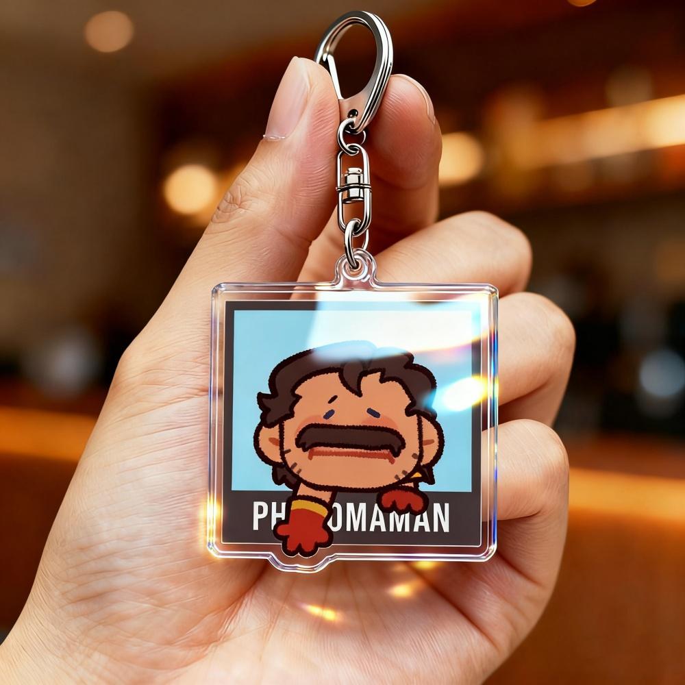 

Dispatch Keychain for Accessories Blonde Blazer Flambae Robert Waterboy Sonar Invisigal Keyring Jewelry Gaming Fans Gifts
