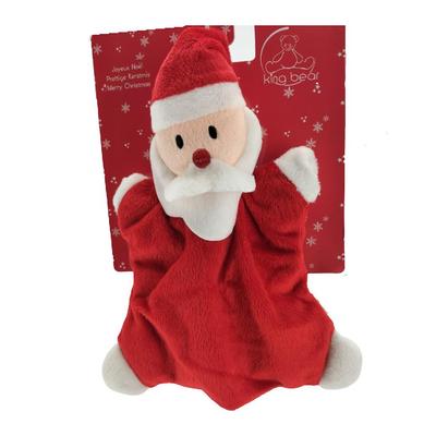 Baby Santa Claus Baby Comforter - Baby Puppet Soft Toy