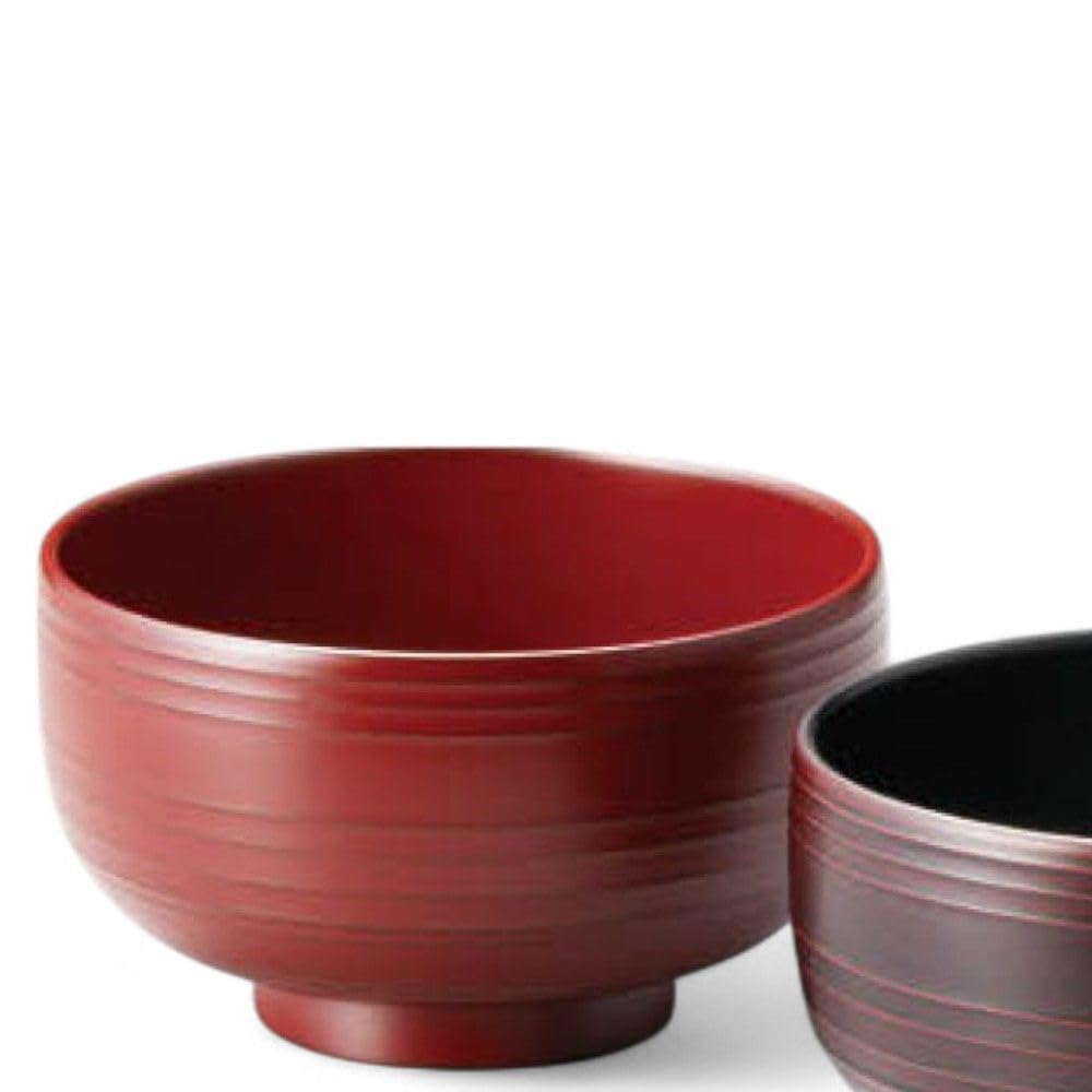 Set of 2 Lacquerware Made In J-kitchens Bowls, Hand-Painted, Japan, PID-529012