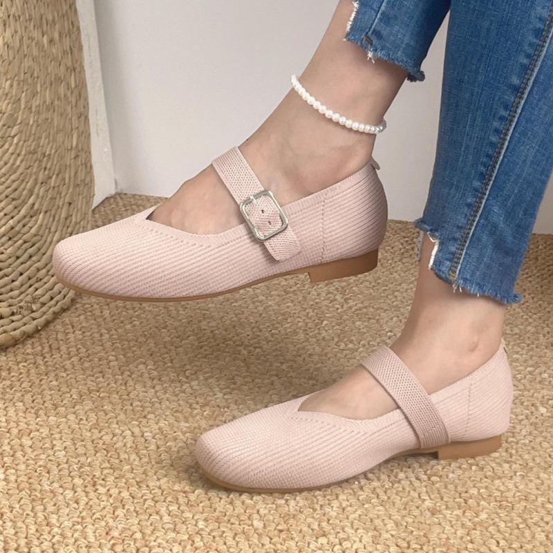 Fashion Women Flats Weave Shoes Fashion Shallow Buckle Loafers Shoes 2025 Autumn Designer Sneakers Soft Comfort New Trends Zapatillas