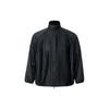 (WMNS) Pleated Tracksuit Jacket Asia Sizing 'Black' Women's HJ0518-010