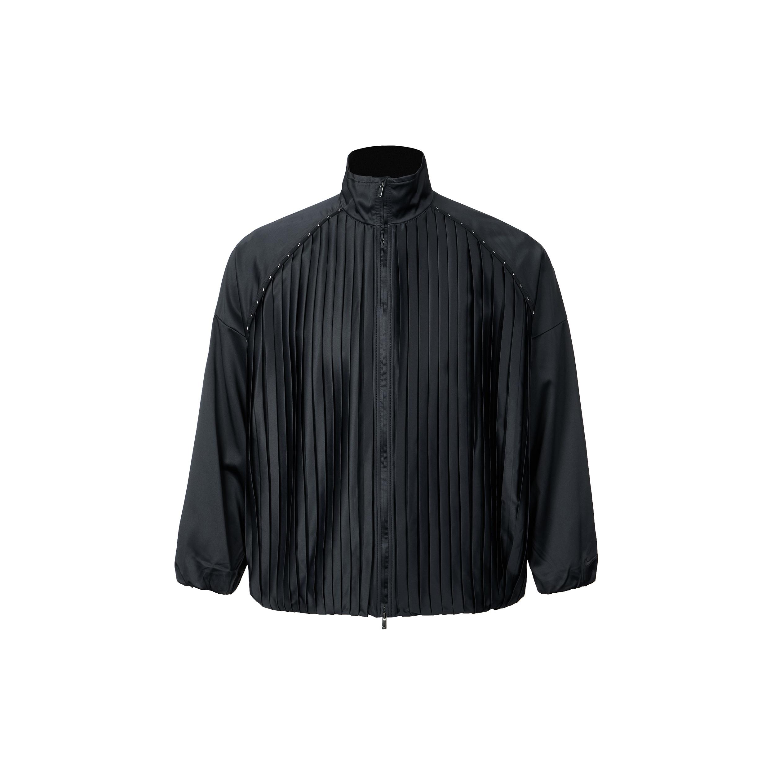 (WMNS) Nike Pleated Tracksuit Jacket Asia Sizing  Black  Women s HJ0518-010 L