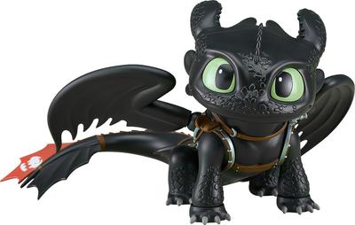 Good Smile Company Nendoroid How To Train Your Dragon Toothless Plastic Painted Movable Figure Non-Scale Re-release
