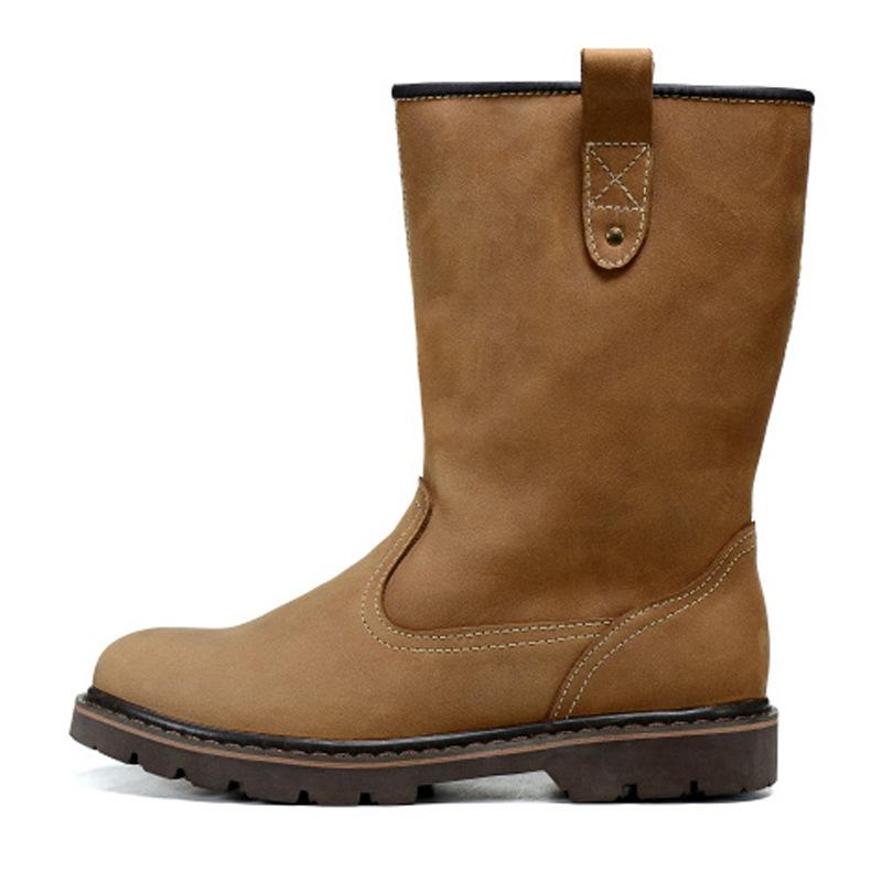 

Кожаные мужские сапоги Высокие сапоги Ботинки Martin из коровьей кожи Мужские уличные монгольские сапоги Сапоги для верховой езды Ковбойские сапоги Дышащие рыцарские сапоги 42