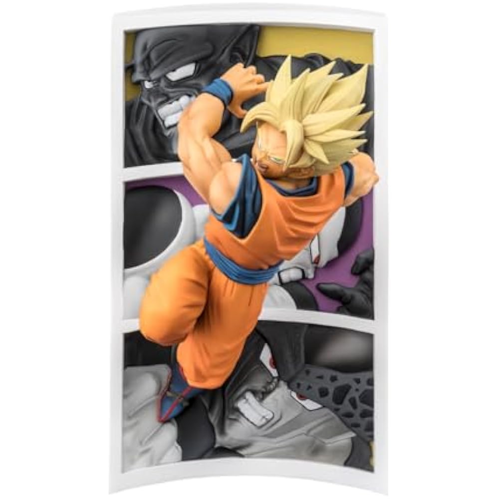TAMASHII NATIONS Figuarts Zero Dragon Ball Z Super Saiyan Son Goku - Trails of Battle - Approx. 2...