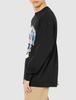 Sweatshirt Sweatshirt crew neck print sweatshirt for men 70068 Black M [IMPROVES] [SIDEWAYSTANCE]