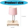 Sustainable Touch Activated Study Light For Physics Education Easy To Assemble Sensor Night Lamp With Natural Wood Design