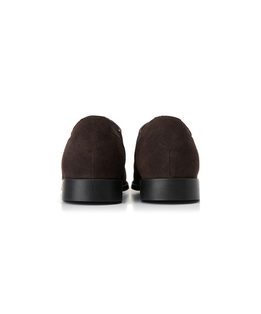 Postman Journalist Suede Dark Brown