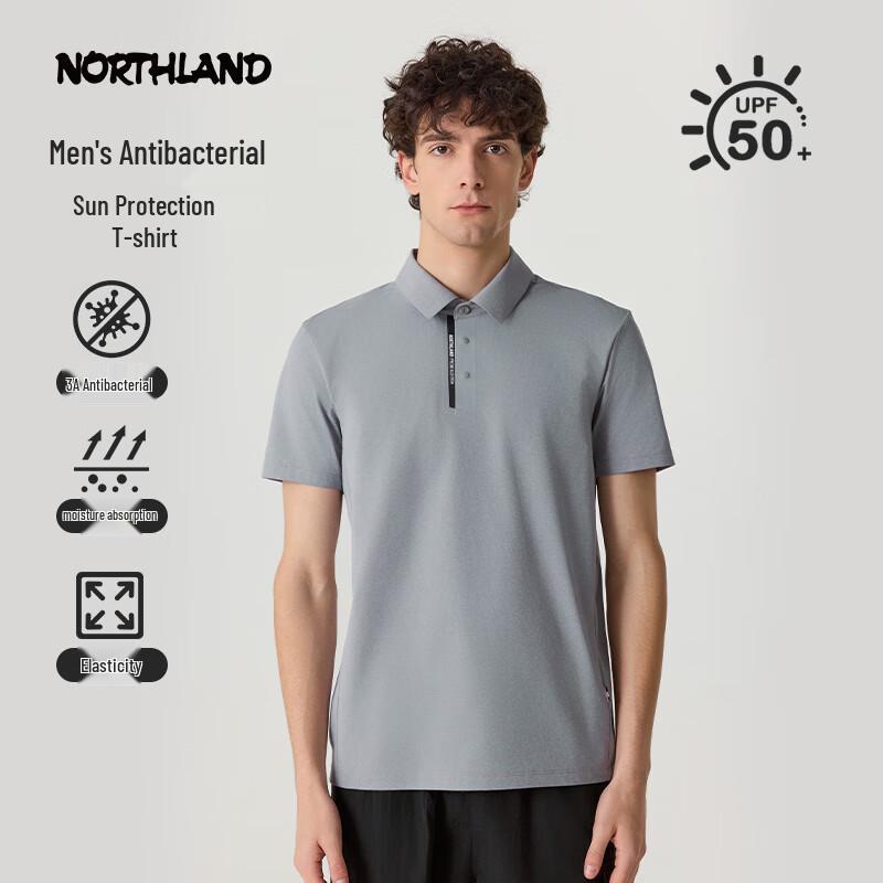 NORTHLAND Guantu Men's Short Sleeve Polo T-shirt
