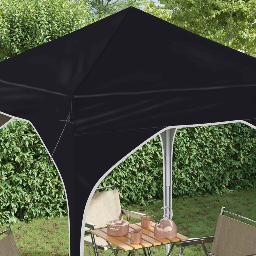 Pop Up Party Tent 194 X 194 X 245 Cm Anthracite