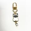 Cat Pendant Selling Cute Fun Cartoon Keyring Kitty Bicycle Car Motorcycle Keychain Metal Accessories Fashion Man Woman Gift