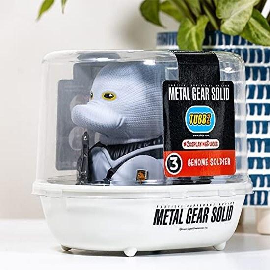 TUBBZ First Edition Metal Gear Solid - Genome Soldier Cosplay Rubber Duck Vinyl Figure Game Official Merchandise Collection Display Box Decorative.
