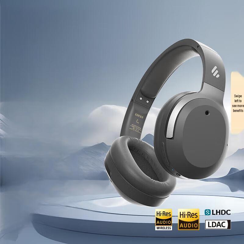 Edifier W820NB Spatial Audio Over-Ear ANC Bluetooth Headphones