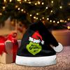 Plush Christmas Hat for Men and Women, Cozy Winter Holiday Novelty Hat for Parties
