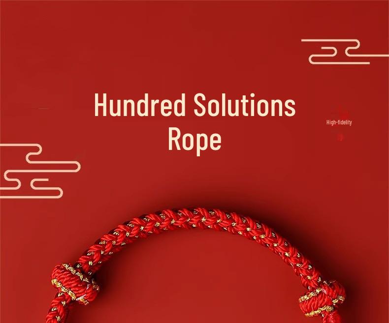 2025 Year of the Snake Zodiac Protection: Red String Bracelet for Snake, Pig, Tiger, Monkey