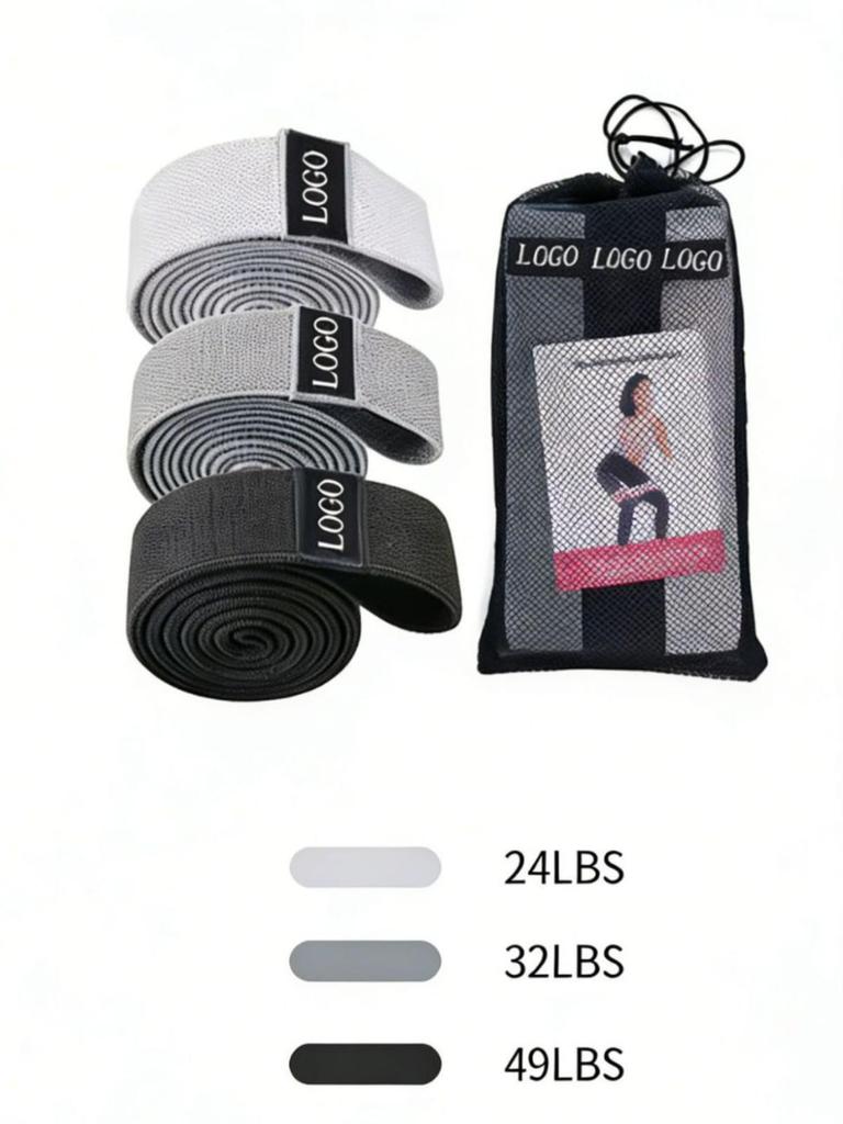 Outdoor Resistance Bands for Squats, Glute Lifts, Yoga, and Stretching