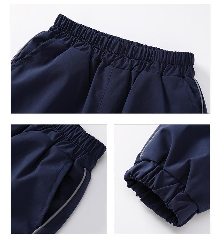 Elementary School Windbreaker Three-Piece Set for First Graders: Spring, Autumn, and Winter Uniform