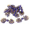 5 Pairs of Chinese Dress Made of Chrysanthemum Frog Knot Closure