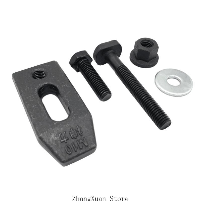 

Industry Grade Pressure Plate Clamp Fixture High Hardness Pressure Plate Clamp 3XUF for M8 чёрный
