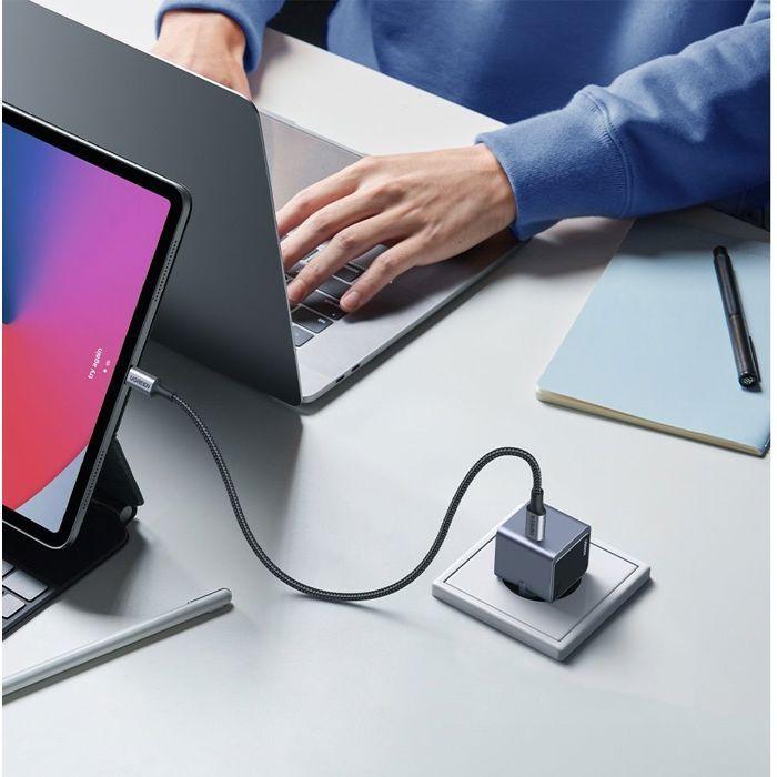 Chargeur secteur GaN - UGREEN - USB-C - 30W - Gris