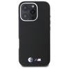 BMW Bmhmp16L23Pmwk Iphone 16 Pro 6.3 Czarny/Black Hardcase M Smooth Full Wrapped Metal Magsafe