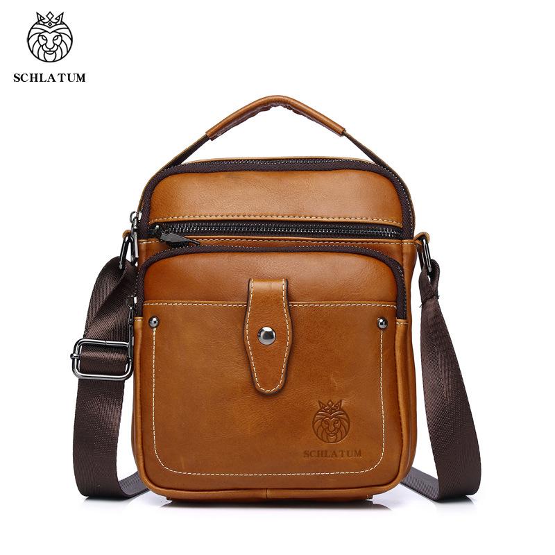 Men's Single-shoulder Crossbody Bag Genuine Leather Men's Bag
