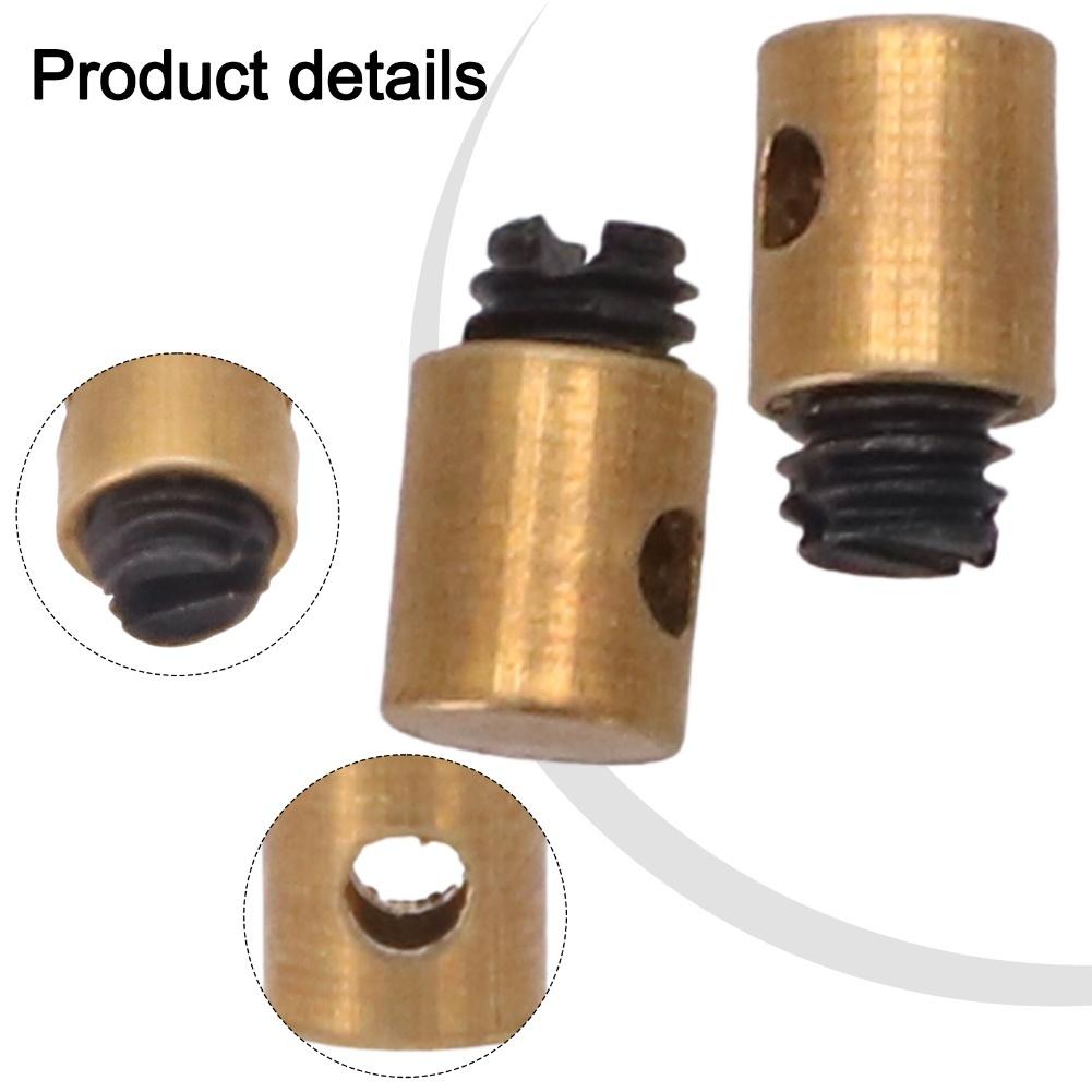 Anti-rust Brake Cable Nipple Motorcycle Throttle Carburetor Compatible