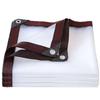 50cm Spaced Eyelets 0.3mm Clear Waterproof Sheet Weatherproof Sunshades Cloth For Gardening Camping And Patios Shelter