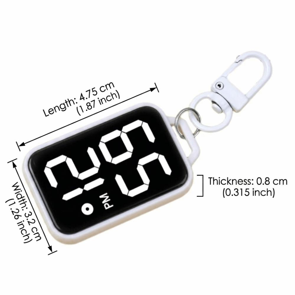 Portable Electronic watch Pocket-Sized Student electronic watch Digital Display Watch  School Use