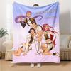 1pc KPop Demon Hunters1 Blanket, Gift, for Men and Women, Soft Blanket, Good for Sofa Bed Couch Travel, Lightweight Flannel Blanket