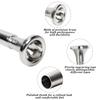 Uxcell 7C Trompete Flügelhorn Kornett x 1 Instrumentenzubehör für Erwachsene Silbernes Mundstück, Mundstück, 6,7 2,5 cm, Stück, Anfänger,