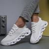 Men Shoes Lightweight Sneakers White Outdoor Breathable Mesh Black Casual Shoes For Men Athletic Jogging Tennis Shoes