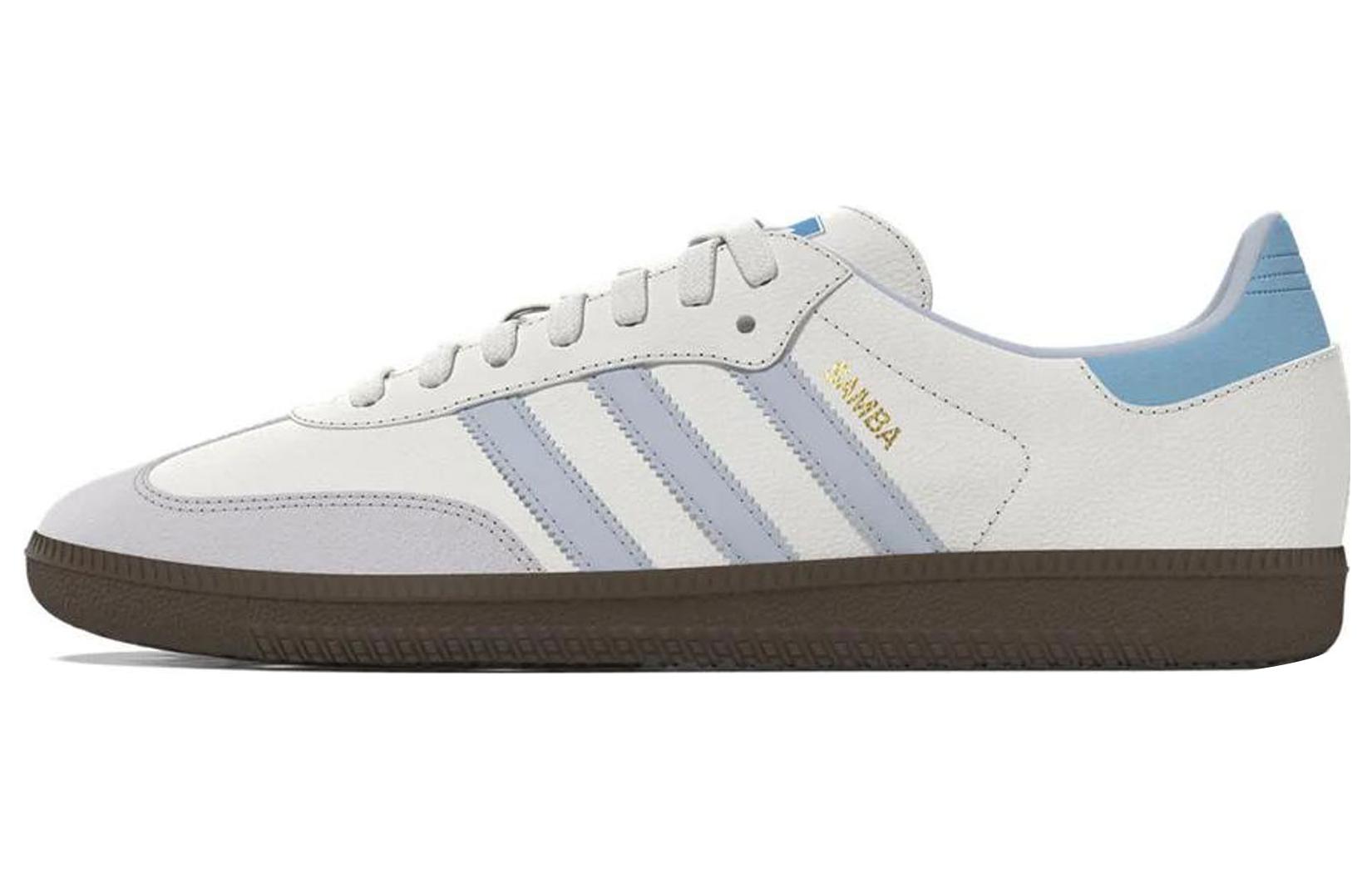 Samba Adidas Originals Og  White Halo Blue  ID2055 44