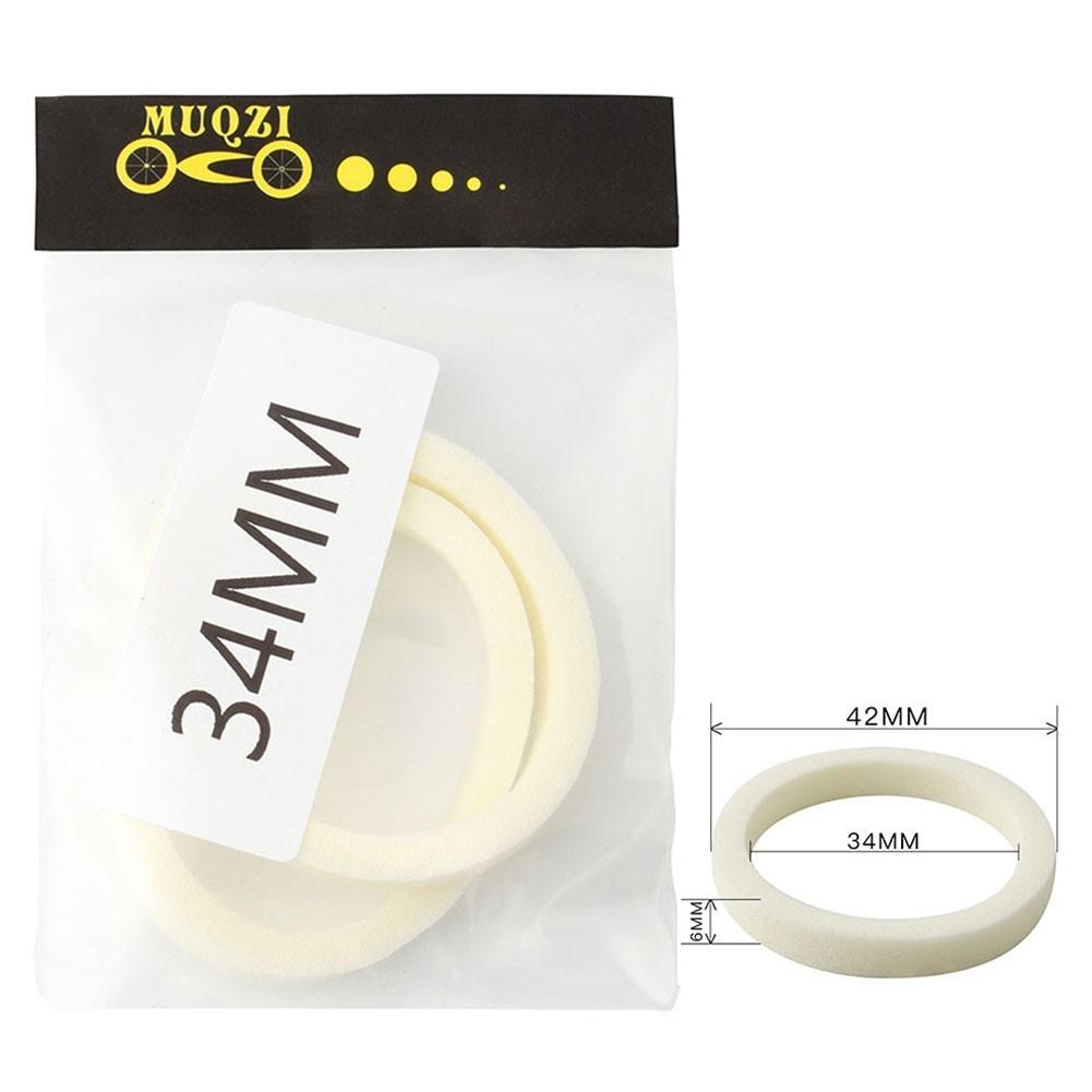 Replaceable Fork Sponge Foam Rings for Front Fork Maintenance Pack of 2